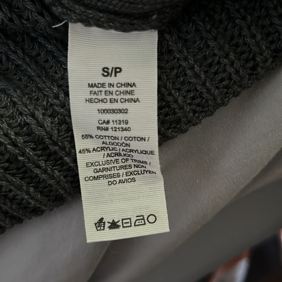 Garage- grey cropped sweater - Picture 5 of 5